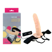 Realistic Hollow Strap-On Vibrator